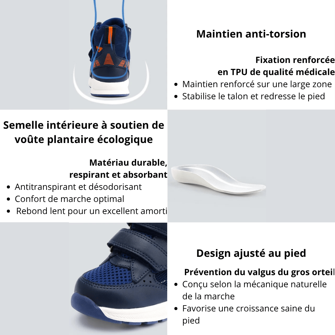 Botte Orthopédique Montante Et Respirante Pour Enfant
