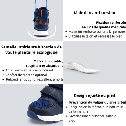 Botte Orthopédique Montante Et Respirante Pour Enfant