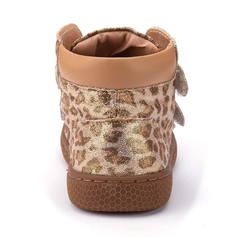 Botte Orthopédique pour Fille Style Léopard avec Scratch