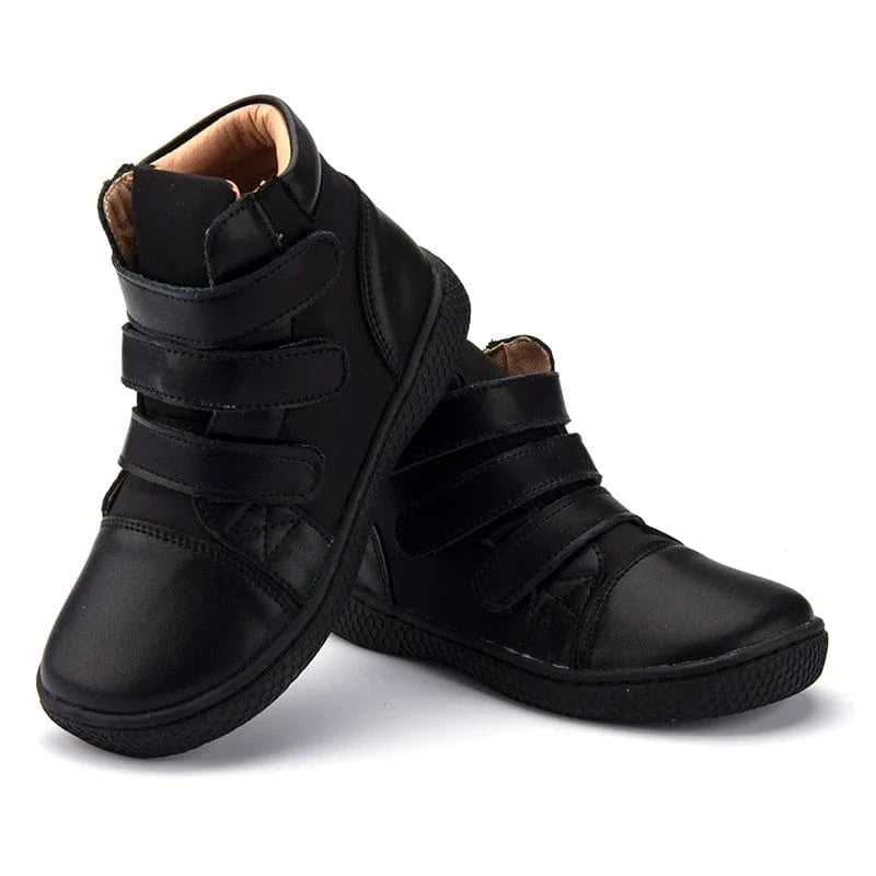 Botte Orthopédique Style Décontracté en Cuir pour Garçon