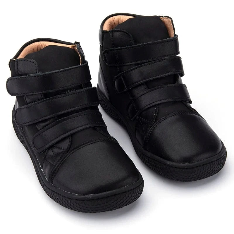 Botte Orthopédique Style Décontracté en Cuir pour Garçon