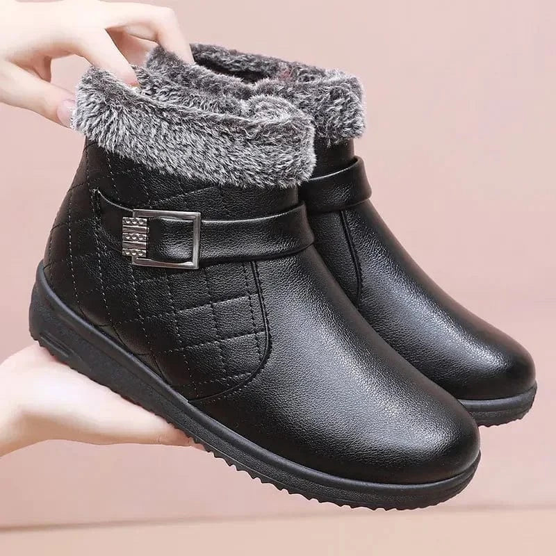 Bottes Orthopédiques En Faux Cuir
