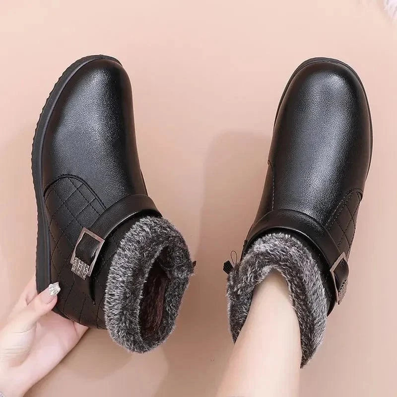 Bottes Orthopédiques En Faux Cuir