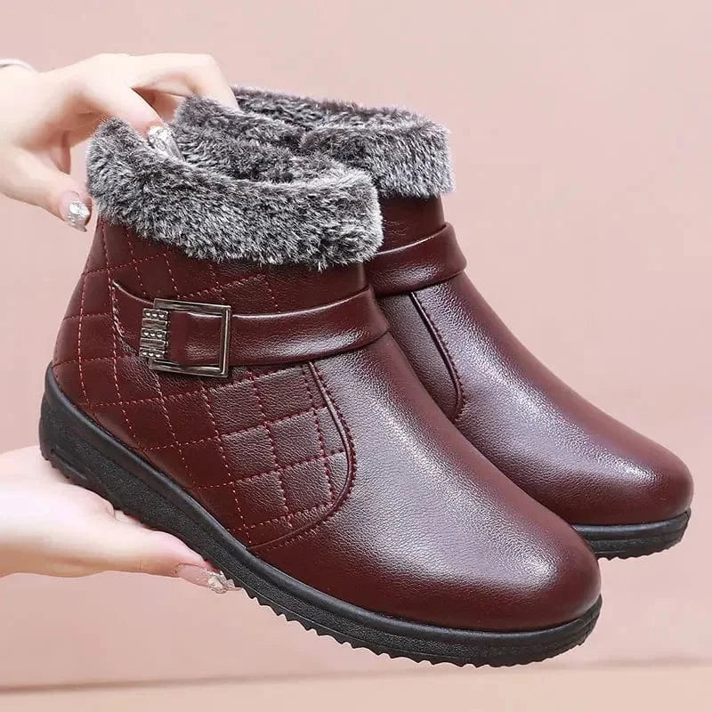 Bottes Orthopédiques En Faux Cuir