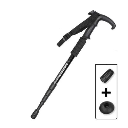 Canne Orthopédique Télescopique et Réglable en Aluminium