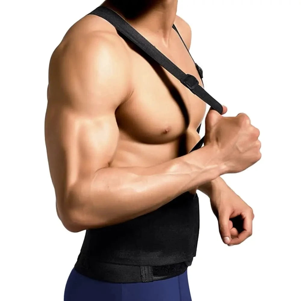 Ceinture Orthopédique De Soutien Lombaire Ajustable Pour Hommes