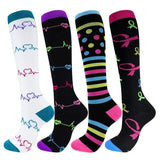 Chaussette Orthopédique Femme Montante à Pression Élastique