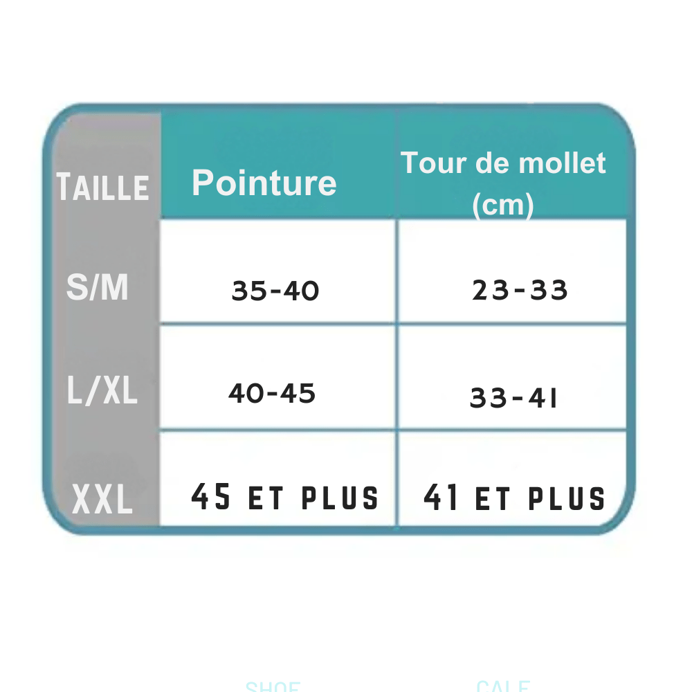 Chaussette Orthopédique Femme Montante pour Varices et Jambes Enflées