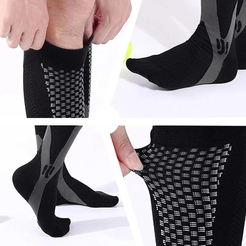 Chaussette Orthopédique Femme Montante pour Varices et Jambes Enflées