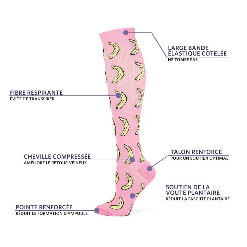 Chaussettes Compression Orthopédiques Femme