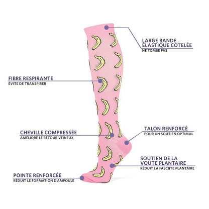 Chaussettes Compression Orthopédiques Femme