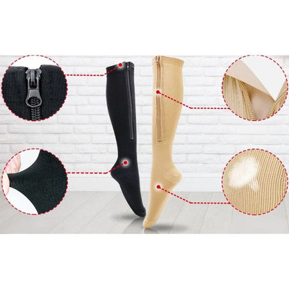 Chaussettes Contention Homme Fermeture Éclair