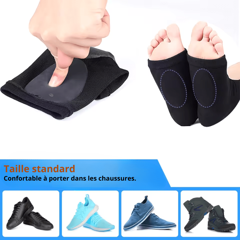 Chaussettes Soutien Renfort Gel