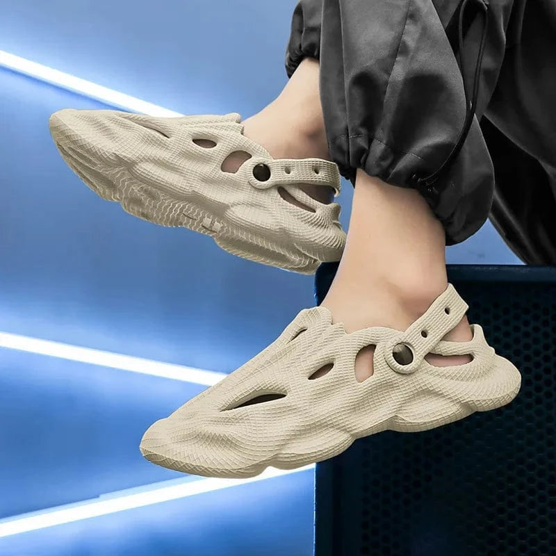 Chausson Orthopédique d’Été en Caoutchouc pour Homme