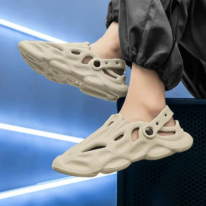 Chausson Orthopédique d’Été en Caoutchouc pour Homme