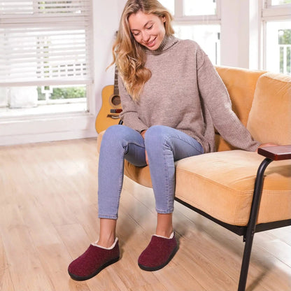 Chausson Orthopédique Femme Design et Chaud pour l’Hiver