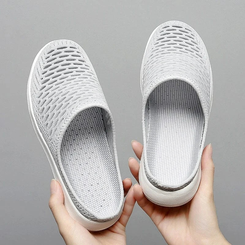 Chausson Orthopédique Léger et Décontracté en Maille pour Femme