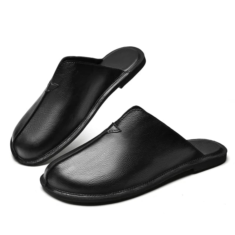 Chaussons Orthopédique en Cuir pour Homme