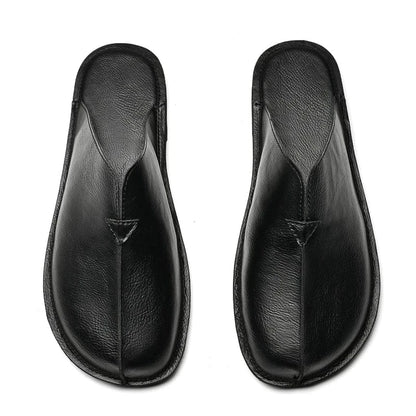 Chaussons Orthopédique en Cuir pour Homme