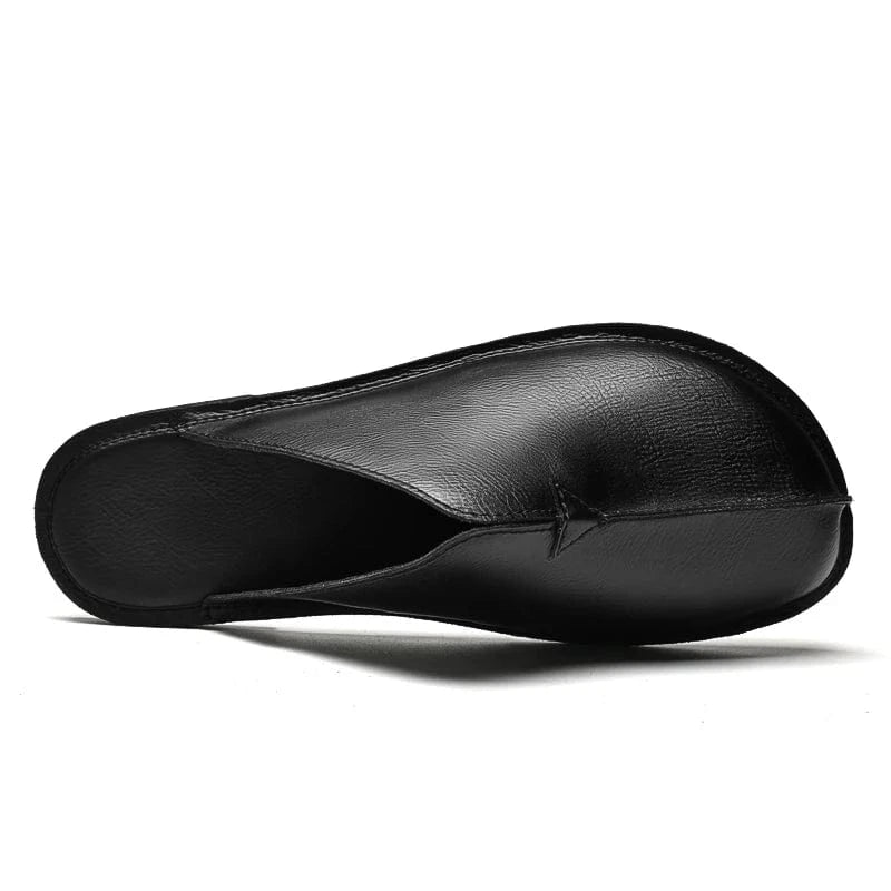 Chaussons Orthopédique en Cuir pour Homme