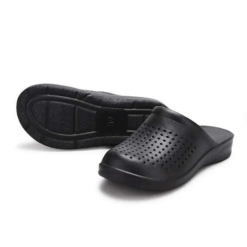 Chaussons Orthopédiques à Semelles Compensées pour le Travail