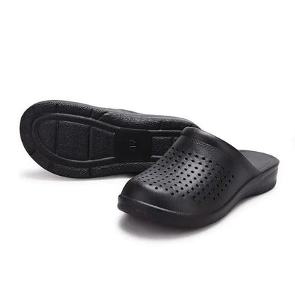 Chaussons Orthopédiques à Semelles Compensées pour le Travail