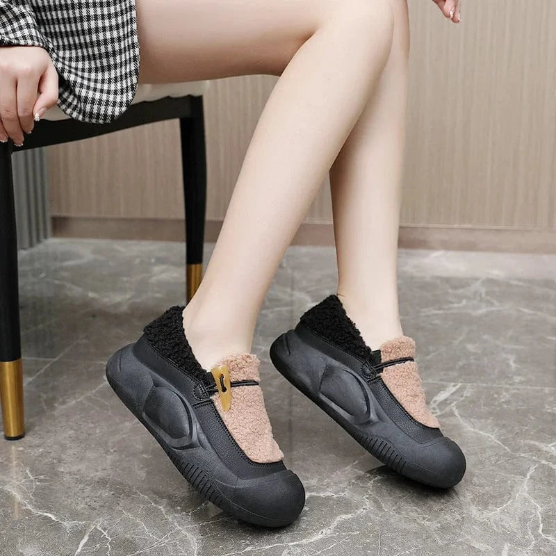 Chaussures d’Hiver à Fourrure pour Femme