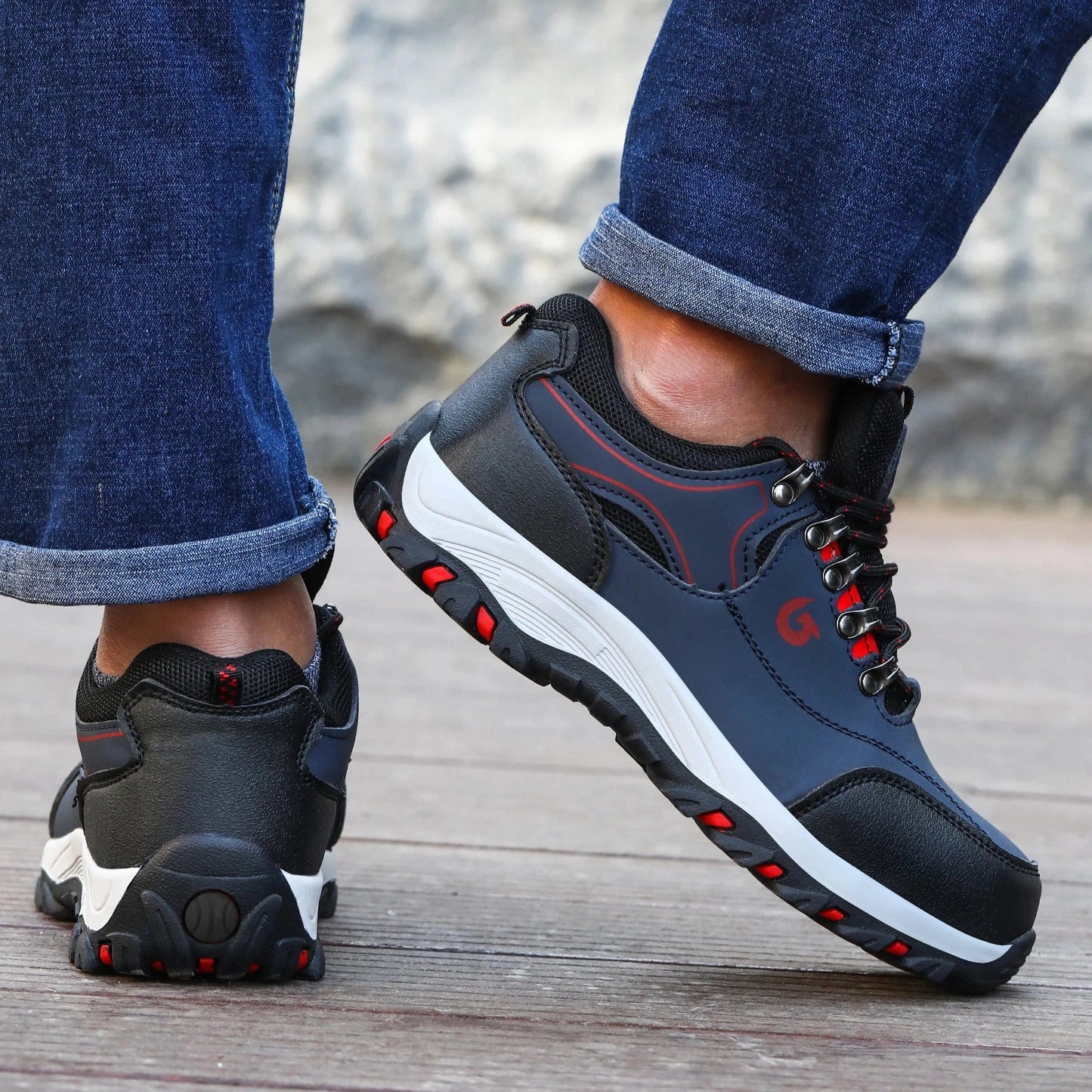 Chaussures de Sécurité Orthopédique Anti-Écrasement avec Lacets