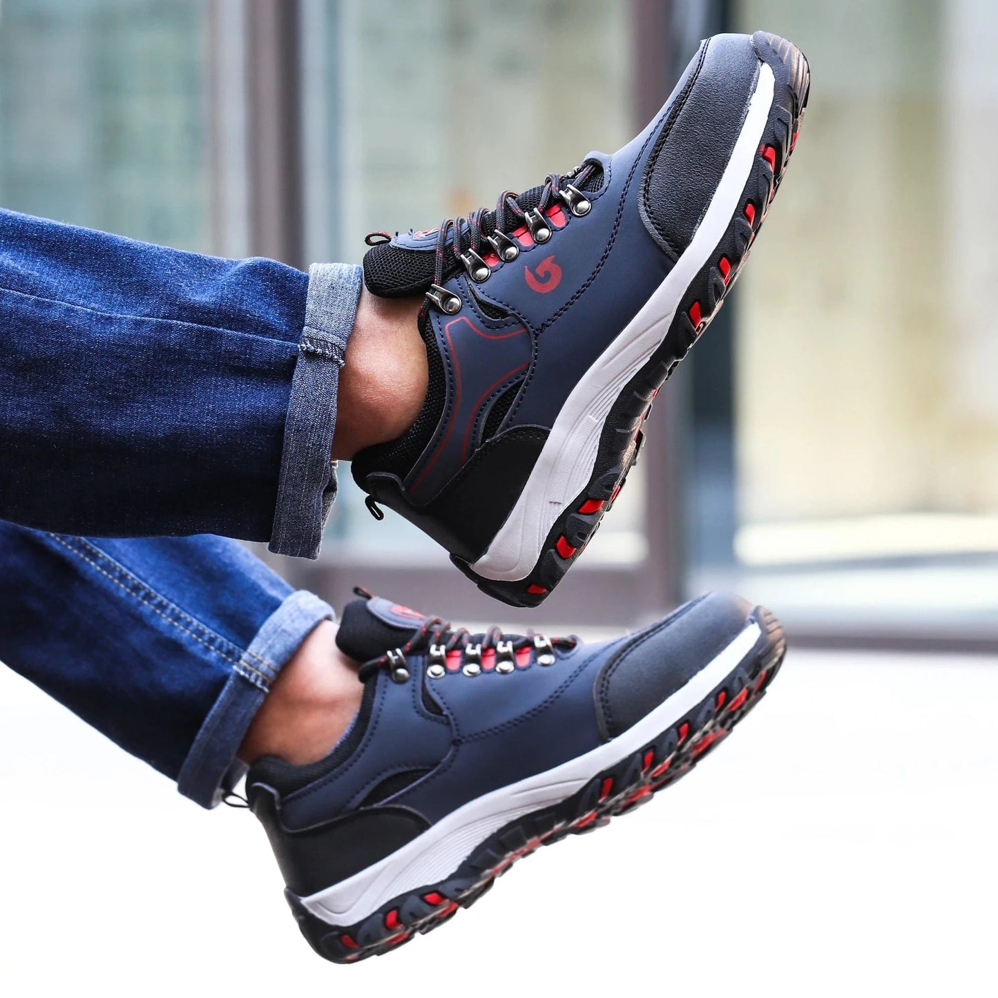Chaussures de Sécurité Orthopédique Anti-Écrasement avec Lacets