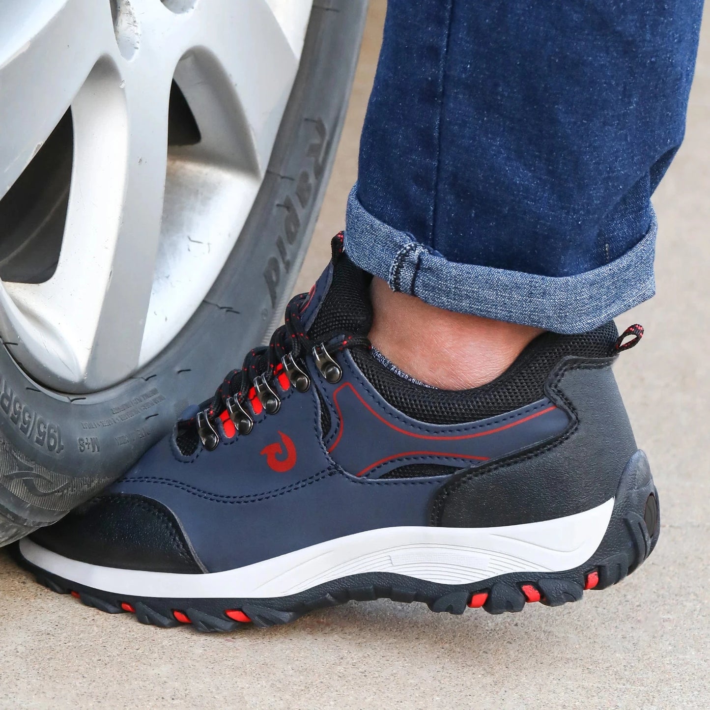 Chaussures de Sécurité Orthopédique Anti-Écrasement avec Lacets