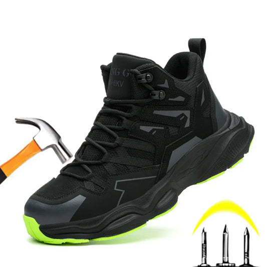 Chaussures de Sécurité Orthopédiques Style Baskets Montantes