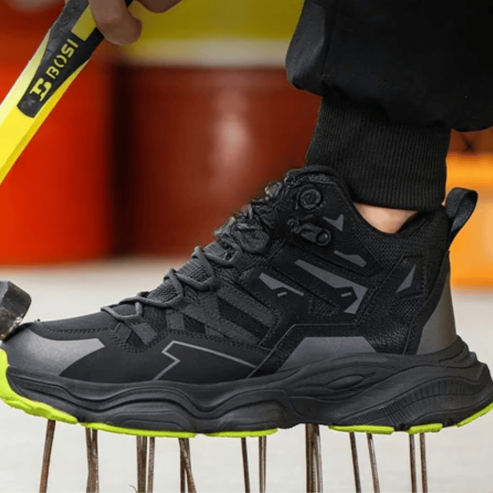 Chaussures de Sécurité Orthopédiques Style Baskets Montantes