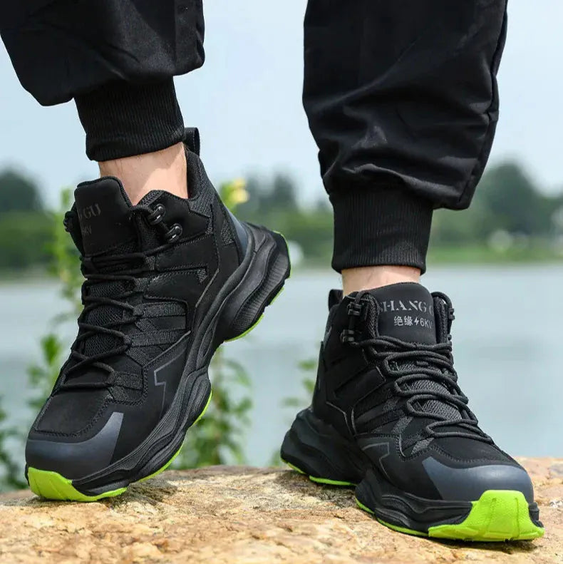 Chaussures de Sécurité Orthopédiques Style Baskets Montantes