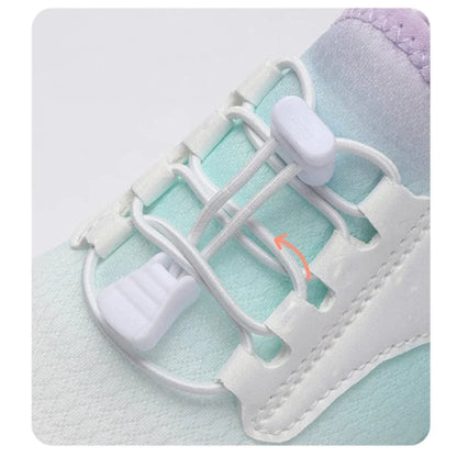 Chaussures Orthopédiques Blanches à Lacets pour Femme