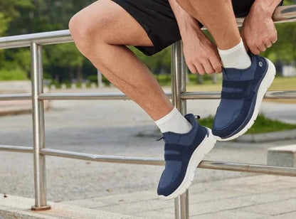Chaussures Orthopédiques Bleues pour Homme