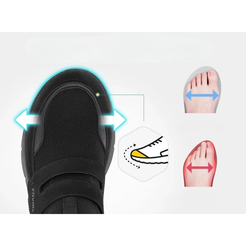 Chaussures Orthopédiques Bleues pour Homme