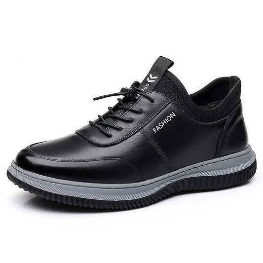 Chaussures Orthopédiques Noires Chic pour Hommes