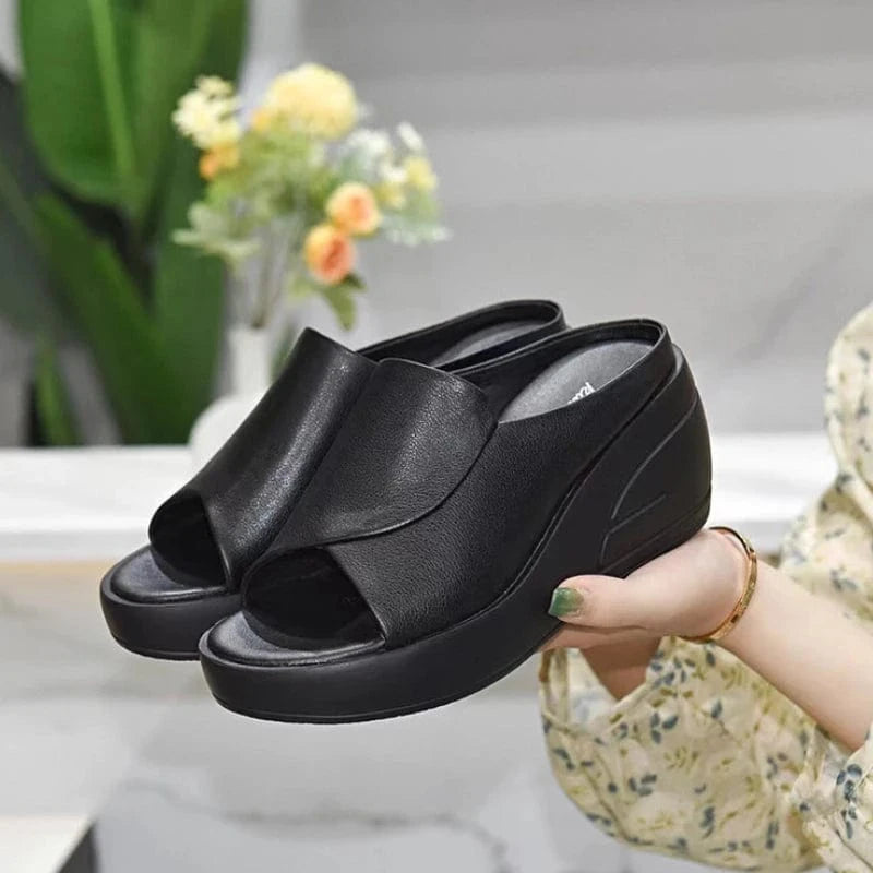 Claquette Orthopédique Femme à Talon pour l’Été