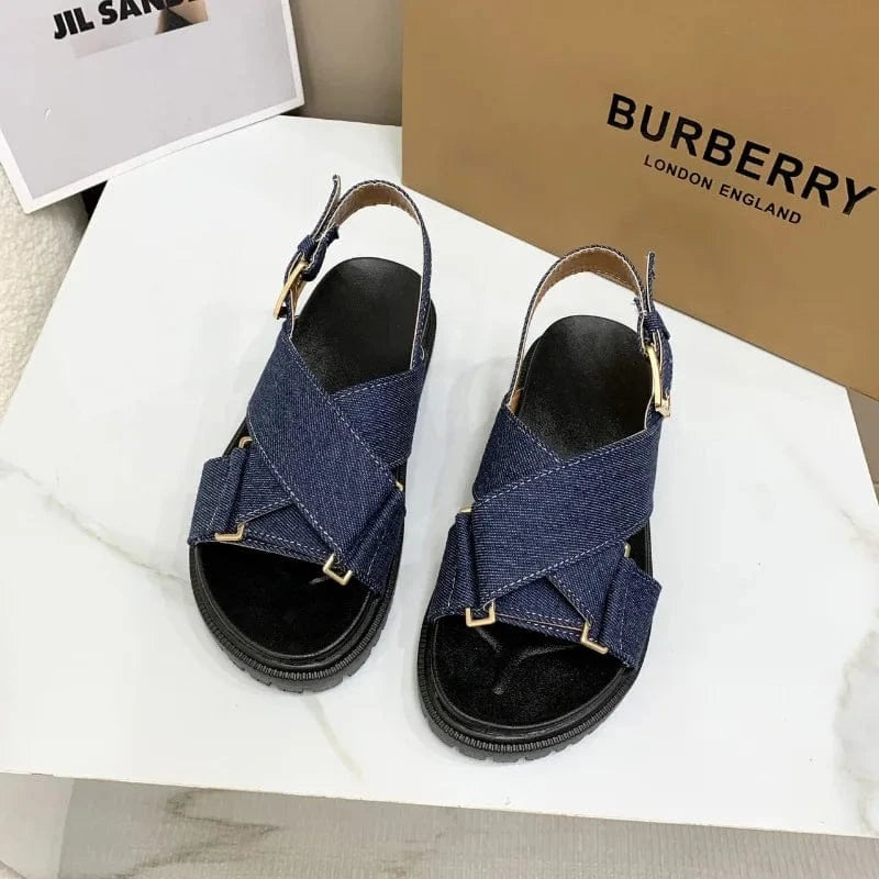 Claquette Orthopédique Femme Aspect Jean