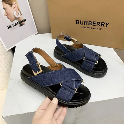 Claquette Orthopédique Femme Aspect Jean