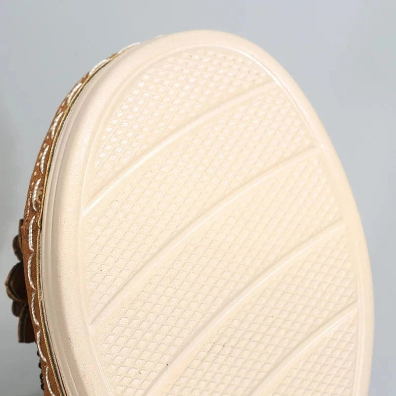 Claquette Orthopédique Femme avec des Motifs Floraux