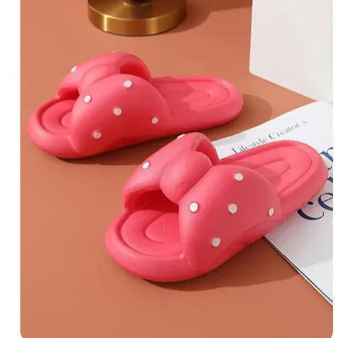 Claquette Orthopédique Femme Chic avec un Nœud Papillon