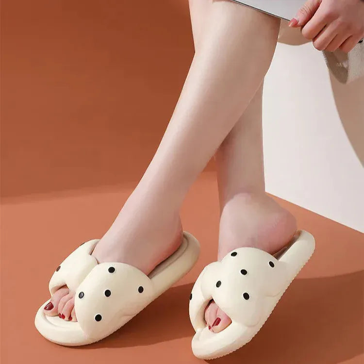 Claquette Orthopédique Femme Chic avec un Nœud Papillon