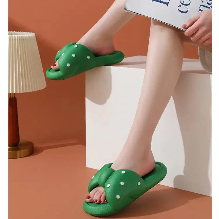 Claquette Orthopédique Femme Chic avec un Nœud Papillon