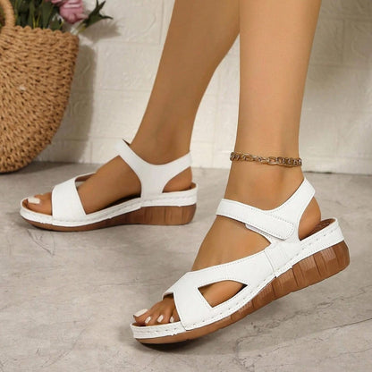 Claquette Orthopédique Femme en Simili Cuir Souple