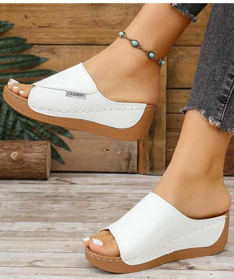 Claquette Orthopédique Femme Haute et Décontractée