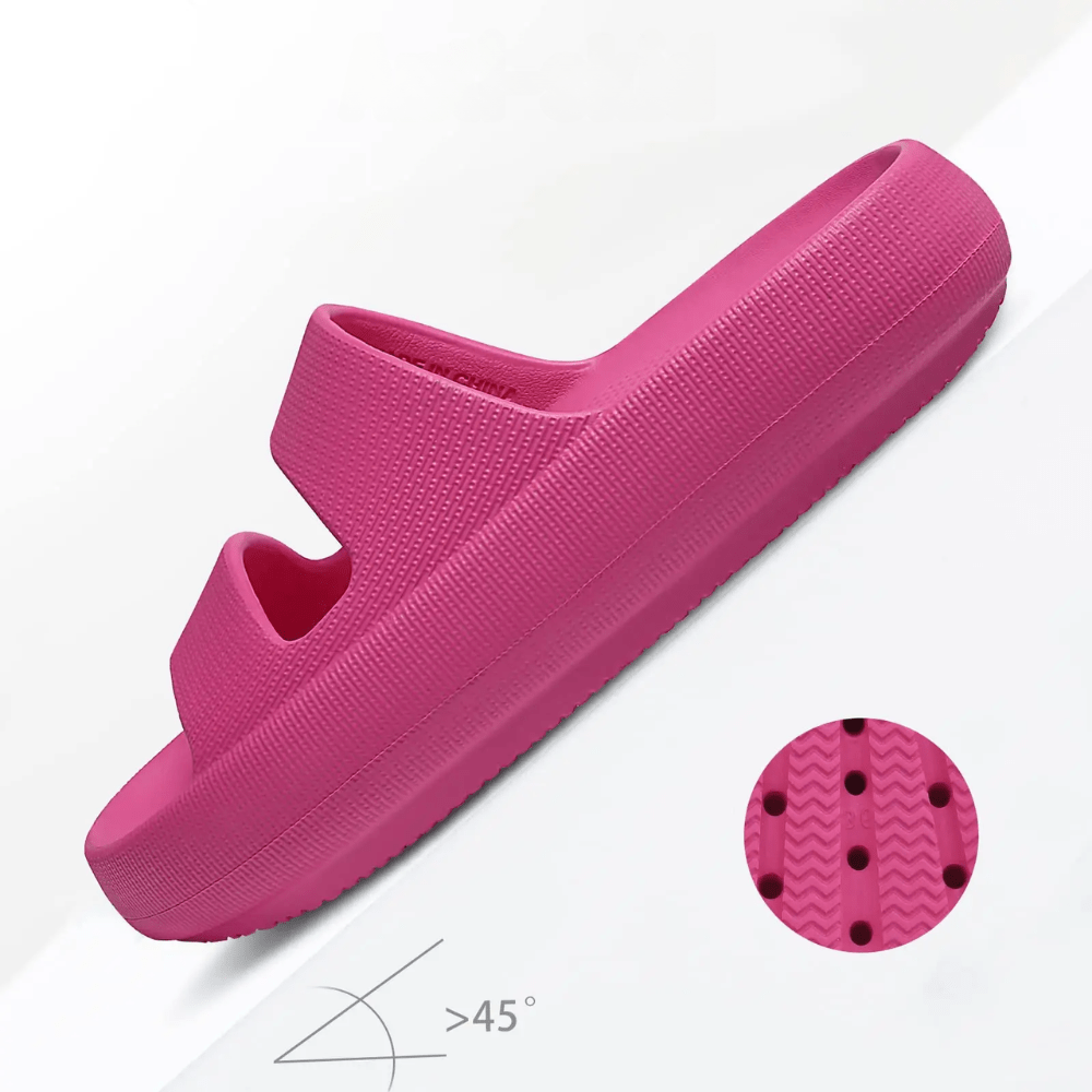 Claquette Orthopédique Femme Rose pour l’Été
