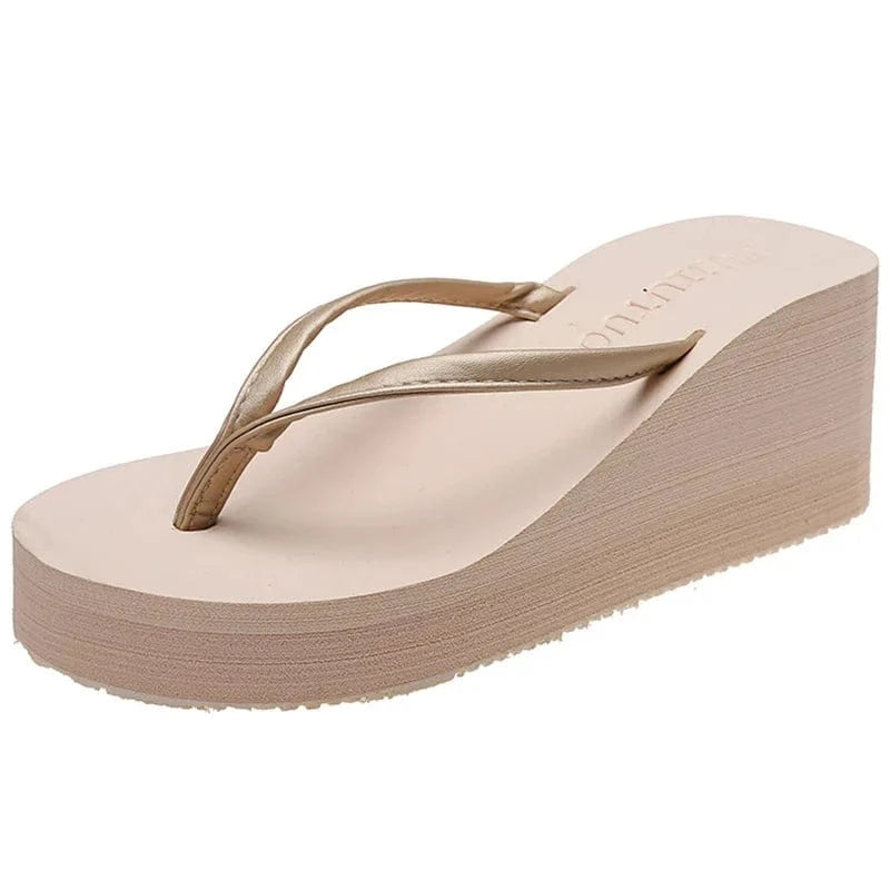 Claquette Orthopédique Femme Style Plateforme à Talon