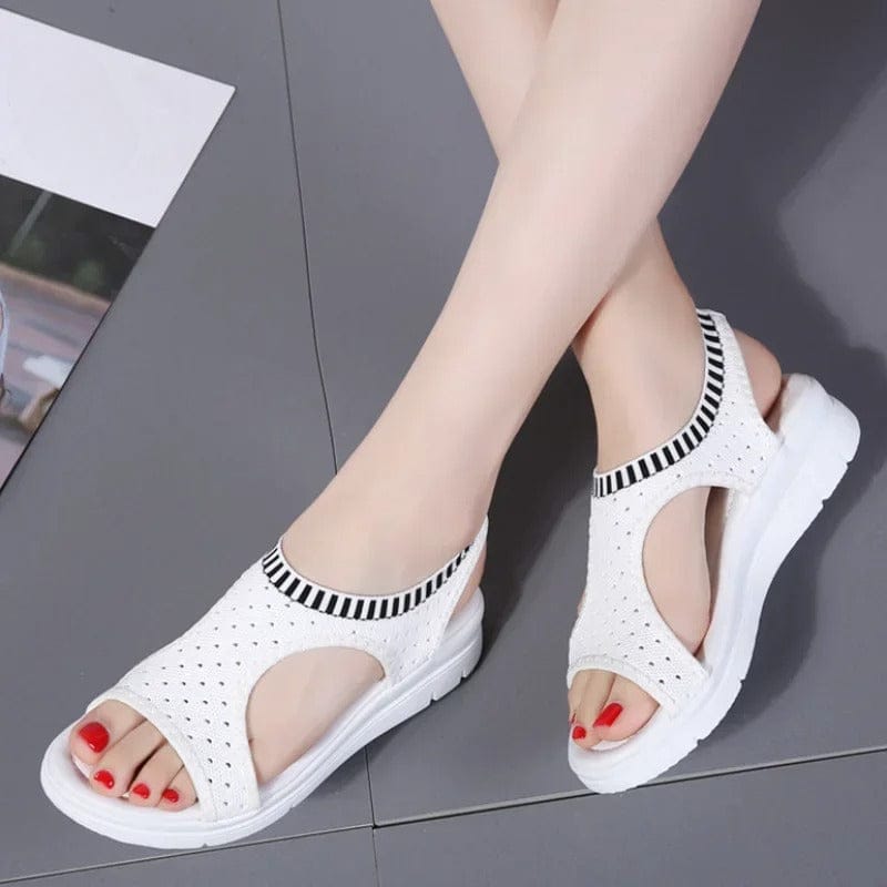 Claquettes à Talons Compensés et Orthopédiques