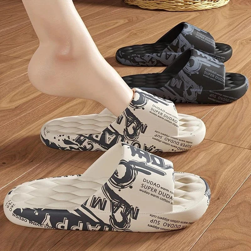 Claquettes Orthopédiques À Semelle Épaisse Pour Hommes